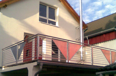 Balkon Edelstahl | Kühnert Industriemontage | Hockenheim